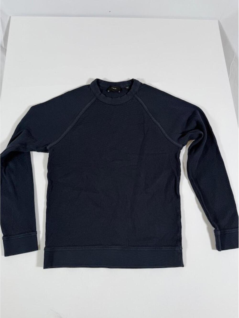 Vince Men's Long Sleeve Waffle Knit Shirt Size Small